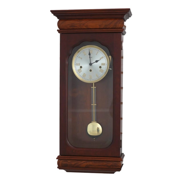 Hentschel Cherry Hanging Wall Clock For Sale