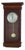 Hentschel Cherry Hanging Wall Clock For Sale