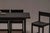 Black Minimalist Dining Set by Hugo Svensson for Bjärnums Möbelfabrik, 1960s, Set of 5 For Sale - Image 8 of 17
