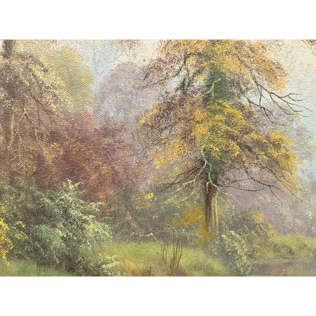 Serenity at Dawn - Beautiful Misty Morning at a River in the English Countryside Circa, 1995 For Sale - Image 12 of 12