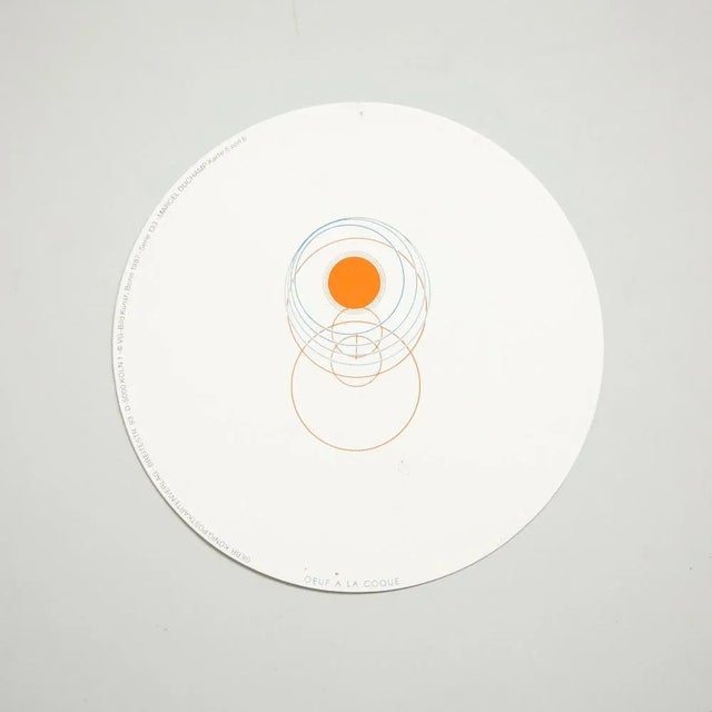 Oeuf a la Coque Rotorelief Konig Series 133 by Marcel Duchamp, 1987 For Sale - Image 3 of 6