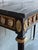 Antique French Louis XVI Revival Console Table with Porcelain Medallions with Marble Top, 1890s For Sale - Image 4 of 15