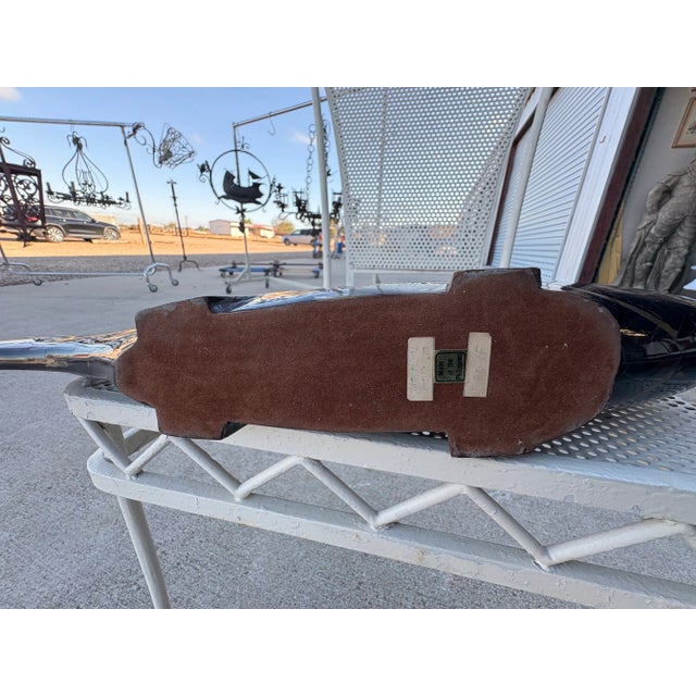 Maitland Smith Tessellated Horn and Abalone Fish Sculpture For Sale - Image 9 of 10