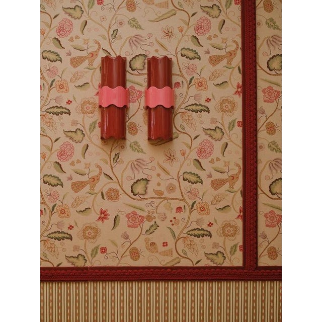 Ceramic Malone Wall Light in Ceramic with Glossy Lacquered Finish by Popus Editions For Sale - Image 7 of 12