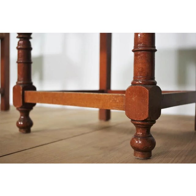 Wood Set of Small Wooden Chairs For Sale - Image 7 of 9