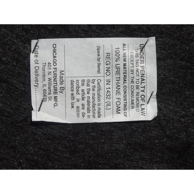 Off White Star Shaped Ottoman Footstool W Velvet and Fringe For Sale - Image 13 of 13