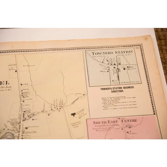 Antique Carmel NY map For Sale In New York - Image 6 of 7