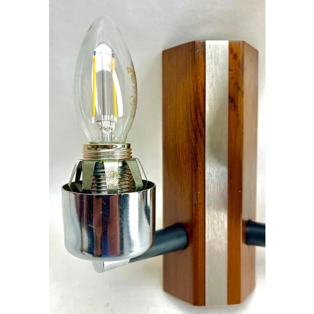 Vintage Wall Mount Lamp by Egon Hillebrand for Hille, 1965, Set of 2 For Sale - Image 4 of 11