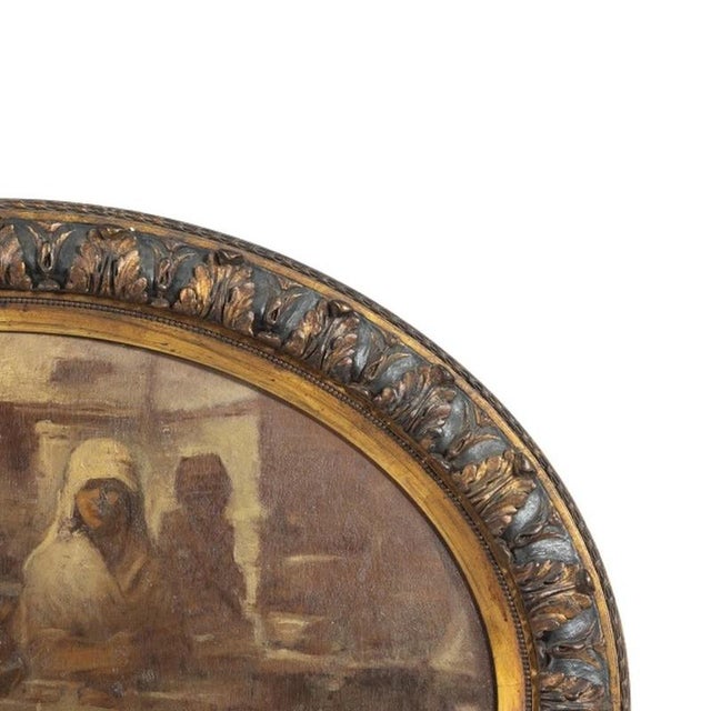 Abel Salazar, Vendedoras da Ribeira, 1920s, Oil Painting For Sale - Image 4 of 6