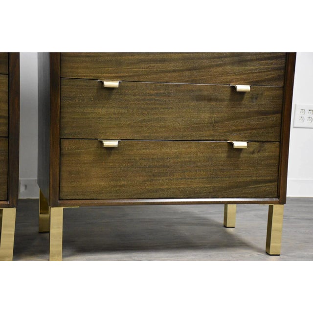 Edward Wormley Ebonized Tall Dresser For Sale - Image 10 of 12