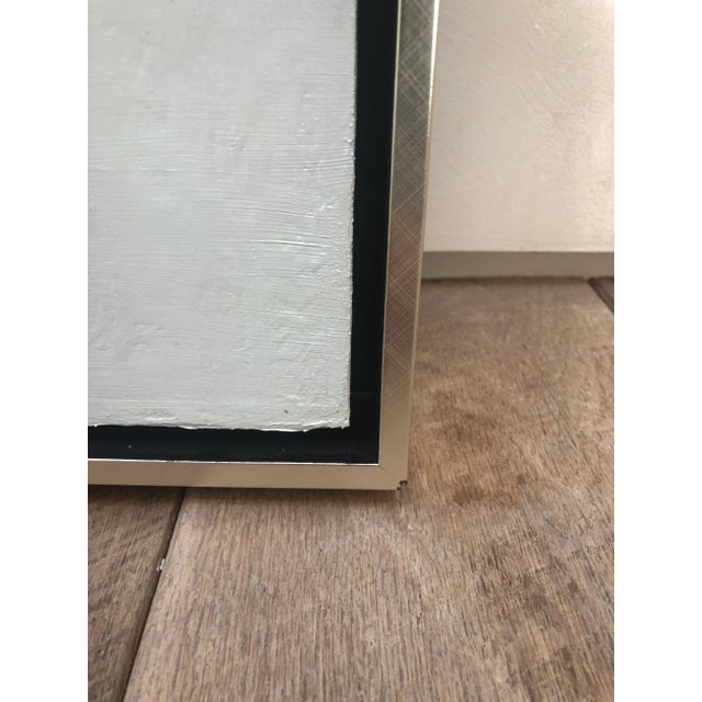 Contemporary Geometric Abstract Painting Framed For Sale In Los Angeles - Image 6 of 13