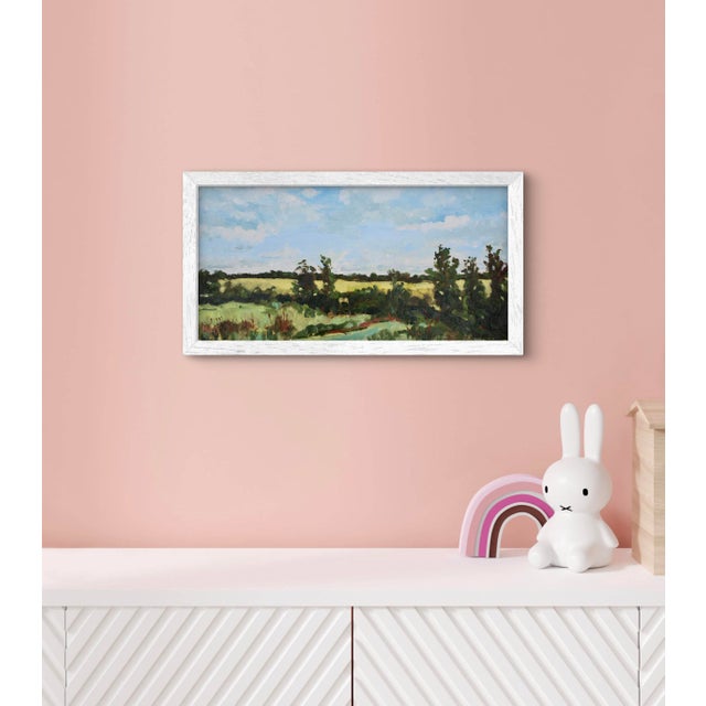 Abstract Contemporary Impressionist Landscape Oil Painting For Sale - Image 3 of 12