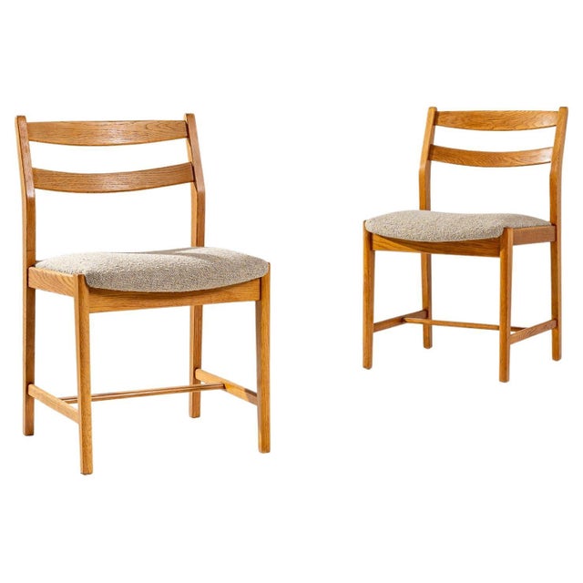 20th Century Danish Wooden Chairs, Pair For Sale - Image 13 of 13