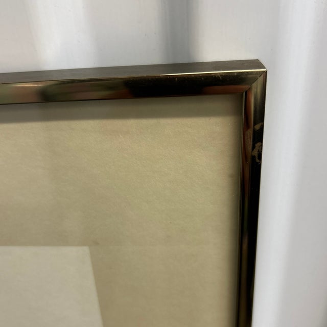 Vintage Ed Baynard Exhibition Poster 1980, Framed For Sale - Image 11 of 11