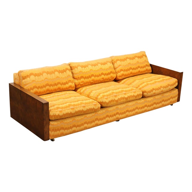 Thayer Coggin Milo Baughman Mid Century Modern Sofa For Sale