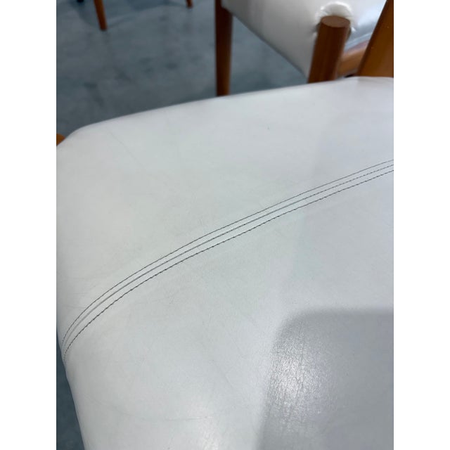Tan Unique Postmodern Sculptural Dining Chairs, Set of 9 For Sale - Image 8 of 12