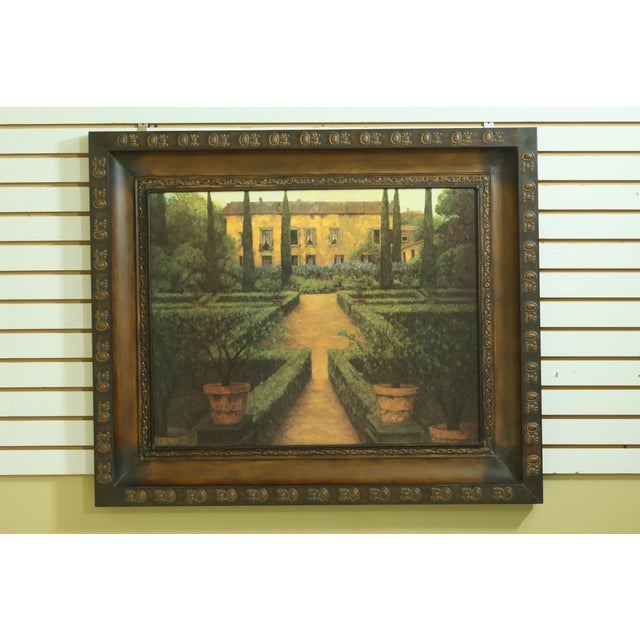 Uttermost Metal Framed Oil Reproduction Artwork Chairish