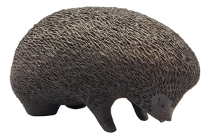 Mid 20th Century Danish Modern ceramic hedgehog figurine by Ellen Karlsen for Kähler HAK