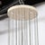 Mid-Century Large Muted Citrine Calza Glass Chandelier Signed Venini For Sale - Image 12 of 18