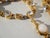 Chanel Necklace Gold Plated With Faceted Rhinestones For Sale - Image 10 of 10