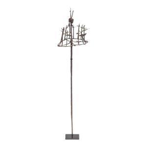 Yoruba Iron Osanyin Staff, C. 1900
