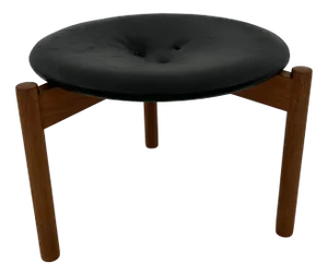 Swedish Stool by Uno & Östen Kristiansson for Luxus, 1950s