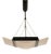 Italian Geometric Suspension Lamp with Murano Glass, 1960s For Sale