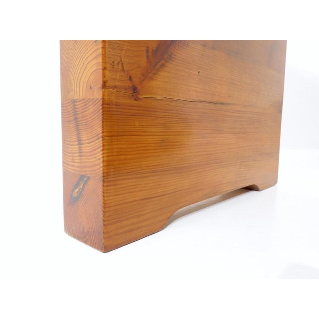 Vintage Sideboard in Larch Wood For Sale - Image 6 of 18