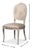 Louis XV Cane Back Dining Chairs in Gray with Taupe Seats, Sets of 2 For Sale - Image 11 of 11