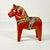 1950s Vintage Gustavia Boho Chic Swedish Hand-Carved Wood Dala Horse For Sale - Image 10 of 12