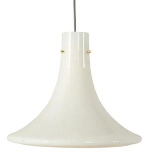 Large Opal Glass Ceiling Lamp from Limburg