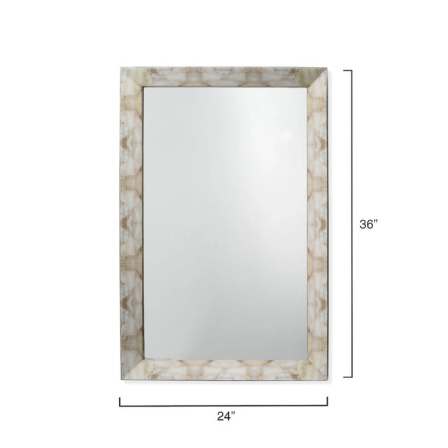 Hollywood Regency Jamie Young Fragment Rectangle Mirror, Small For Sale - Image 3 of 6