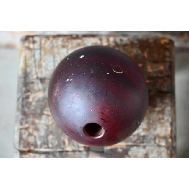 1930s Saint Galls Skittle Game Ball, 1930s For Sale - Image 5 of 6
