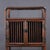 Chinese Vintage Chinese Huali Rosewood Curio Cabinet | Ming Style Display Shelf With Barred Doors For Sale - Image 3 of 9