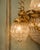 Metal 1980 French Artisan Louis XVI Gold Bronze Sconces Wall Lamps - Pair For Sale - Image 7 of 12