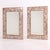 Line Vautrin Large Pair of Lilac Mica and Gilt Resin Statement Mirrors, in the Manner of Line Vautrin. For Sale - Image 4 of 6