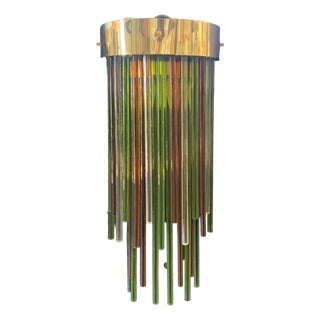 Altobosco Handmade Murano Glass Wall Lamps, 1970s, Set of 2 For Sale