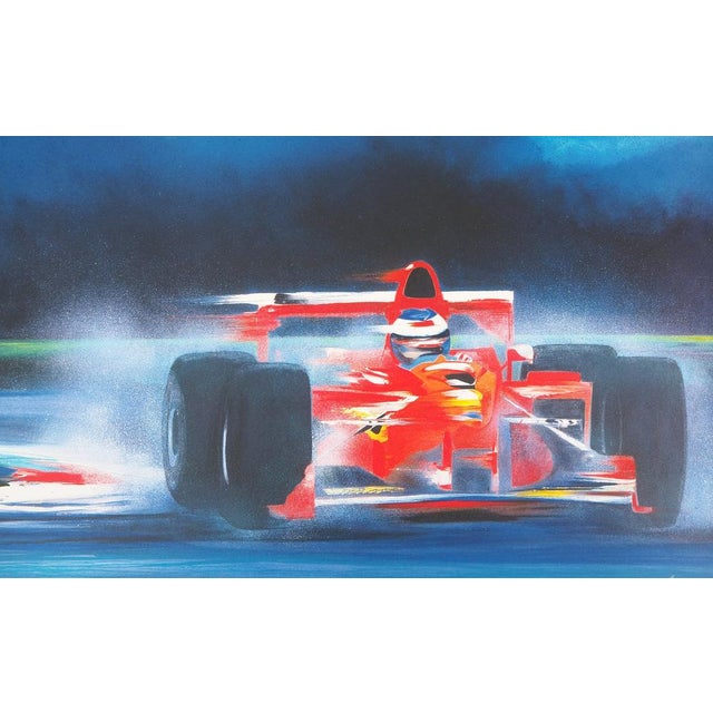 Victor spahn (1949) ferrari f399 original lithograph signed in pencil justified ea (artist proof) on 48 x 68 cm vellum...