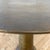 Mid-Century Modern Distressed Metal Side Table With Antique Finish For Sale - Image 3 of 7