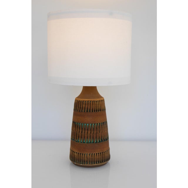 Mid-Century Modern Scandinavian Pottery Table Lamp by Anagrius, 1970s For Sale - Image 4 of 11
