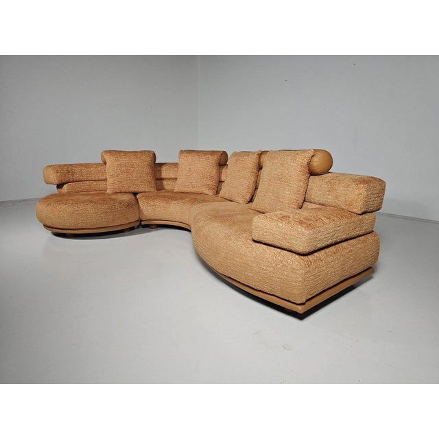 Sculptural Sofa from Wiener Werstätte, 1980s For Sale - Image 9 of 12
