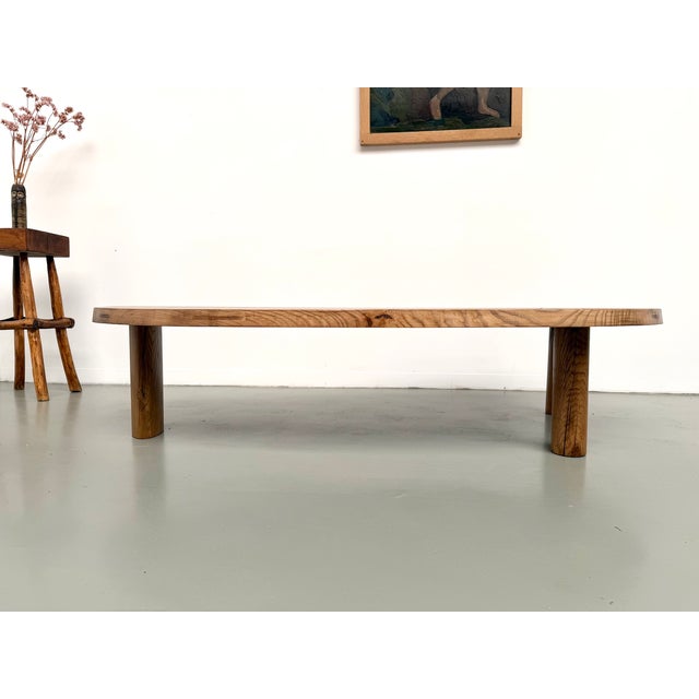 Modern Freeform Coffee Table in Oak, 1950s For Sale - Image 3 of 18