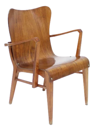 Vintage Teak Armchair by Axel Larsson for Svängsta Stilmöbler, 1950s