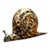 Vintage Coconut Shell Snail For Sale