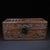 A beautifully crafted Chinese hardwood box, likely made of Huali (rosewood), featuring deep relief carvings throughout....