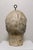 Plaster Sculpture Depicting a Man's Head, 1960s For Sale - Image 4 of 6