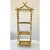 Hand painted Italian faux leopard metal etagere. Three shelves. Fits nicely on a countertop or can hang on a wall. Great...