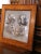 Early 20th Century Early 20th Century French Pewter Relief of Two Hunting Dachshunds in Wood Frame For Sale - Image 5 of 6