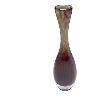 Large Colora Vase by Vicke Lindstrand for Kosta 1953 For Sale
