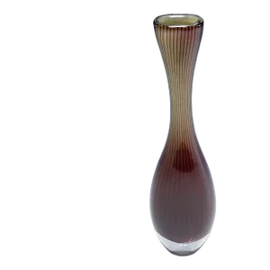 Large Colora Vase by Vicke Lindstrand for Kosta 1953